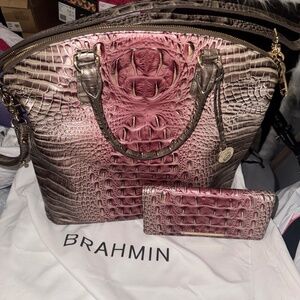 Brahmin purse and wallet